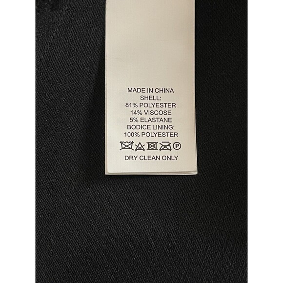 Kate Spade New York Women's Black /Pink Scallop Sleeveless Adorable Dress Size 8 - Picture 8 of 14